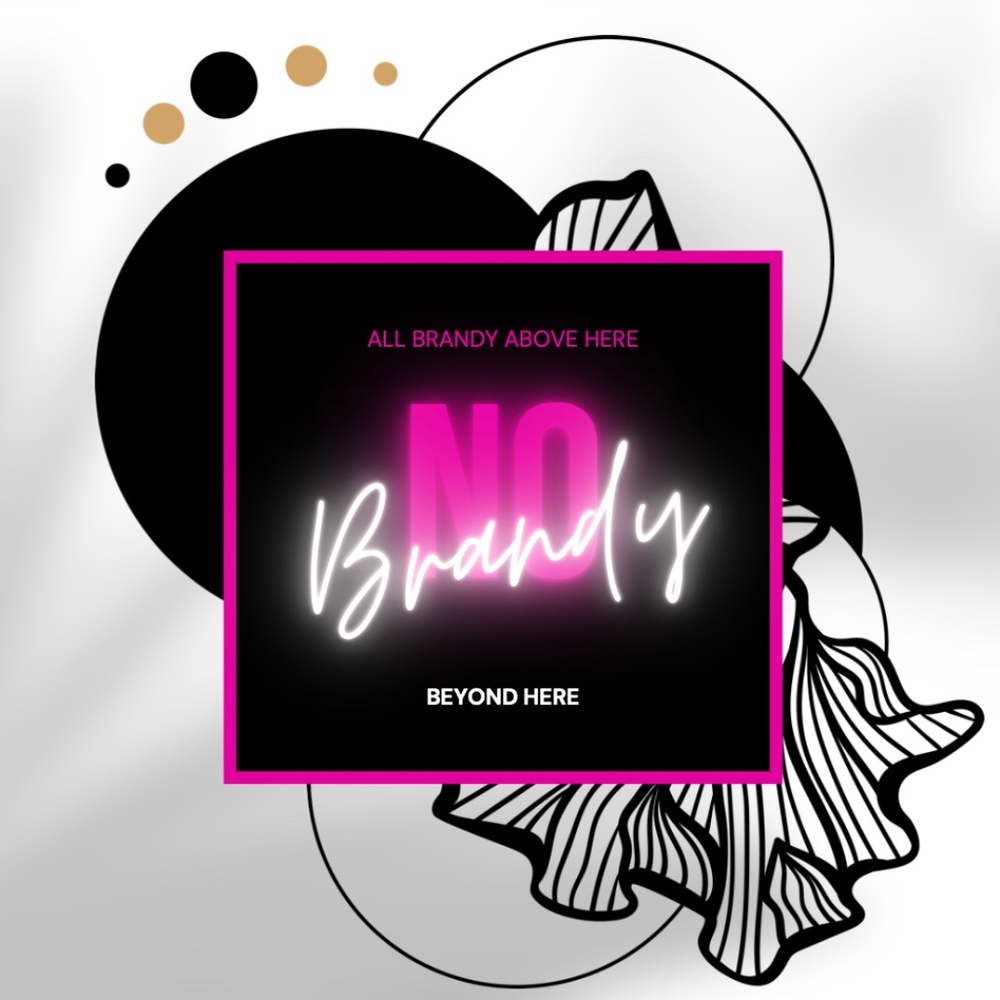 only brandy above here